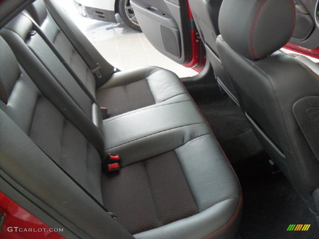 2008 Fusion SEL - Redfire Metallic / Charcoal Black/Red photo #10