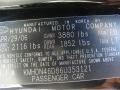 2006 Ebony Black Hyundai Elantra GLS Sedan  photo #28