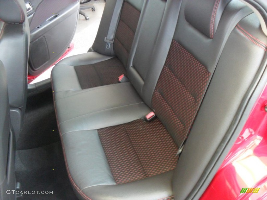 2008 Fusion SEL - Redfire Metallic / Charcoal Black/Red photo #13