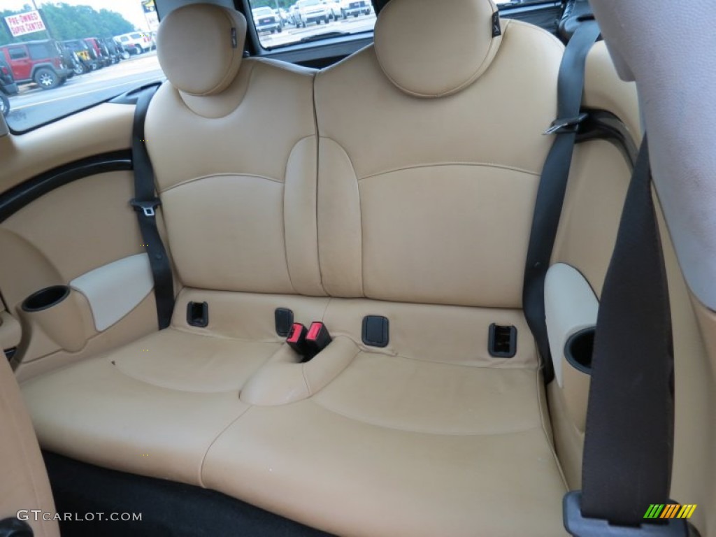2008 Cooper Clubman - Nightfire Red Metallic / Gravity Tuscan Beige photo #13