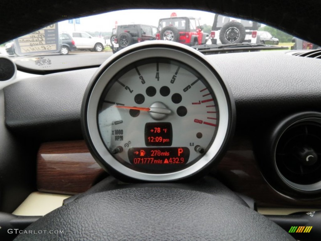 2008 Cooper Clubman - Nightfire Red Metallic / Gravity Tuscan Beige photo #19