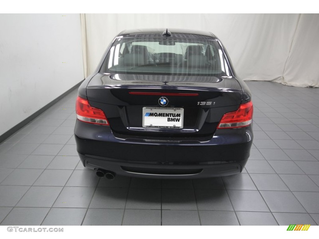 2013 1 Series 135i Coupe - Carbon Black Metallic / Black photo #10