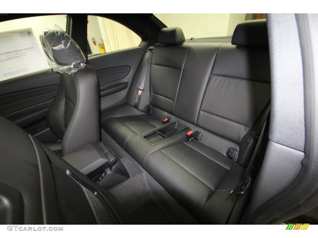 2013 BMW 1 Series 135i Coupe Rear Seat Photo #84227837