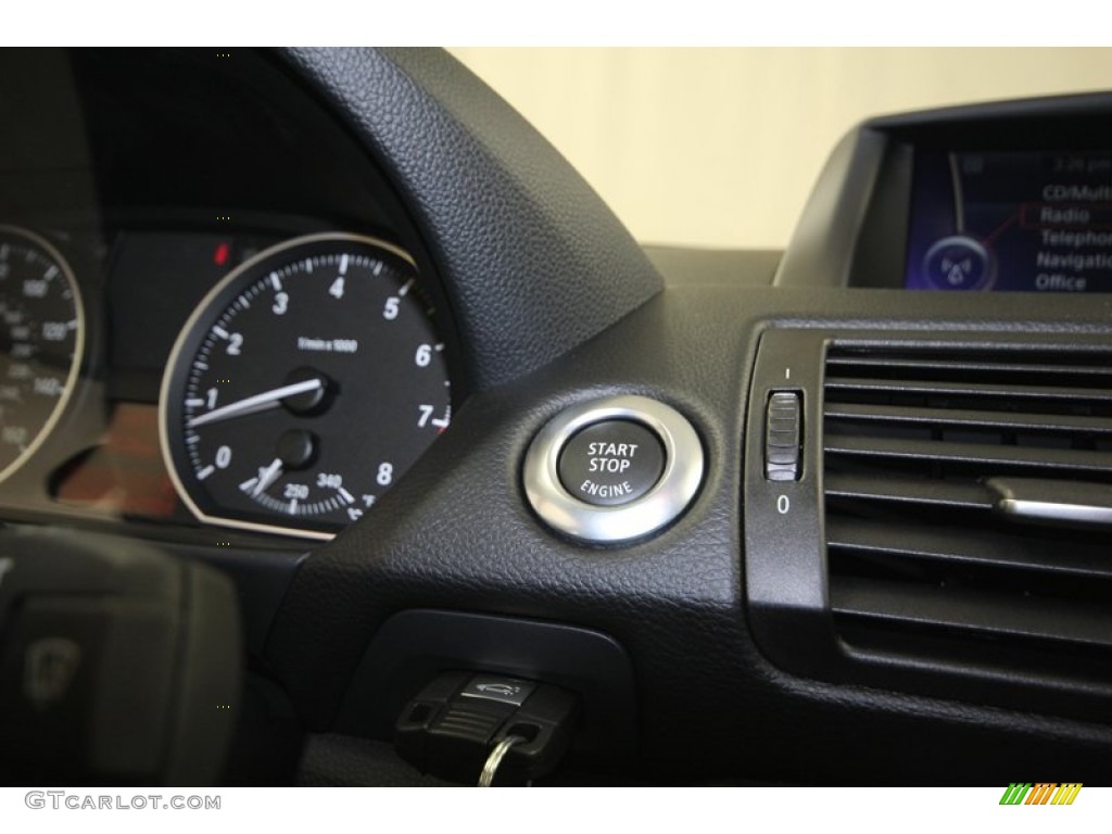 2013 1 Series 135i Coupe - Carbon Black Metallic / Black photo #25