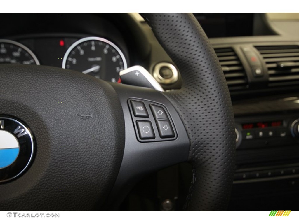 2013 1 Series 135i Coupe - Carbon Black Metallic / Black photo #26