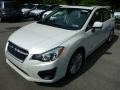 2013 Satin White Pearl Subaru Impreza 2.0i Premium 4 Door  photo #8