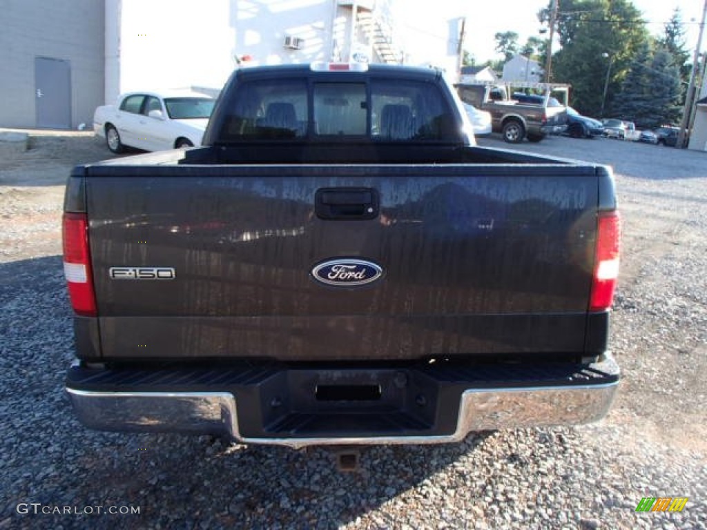 2005 F150 XLT SuperCab - Dark Stone Metallic / Medium Flint Grey photo #5