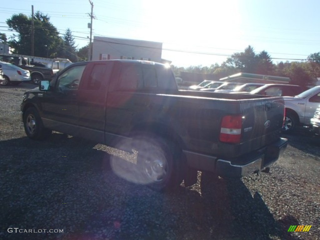 2005 F150 XLT SuperCab - Dark Stone Metallic / Medium Flint Grey photo #6