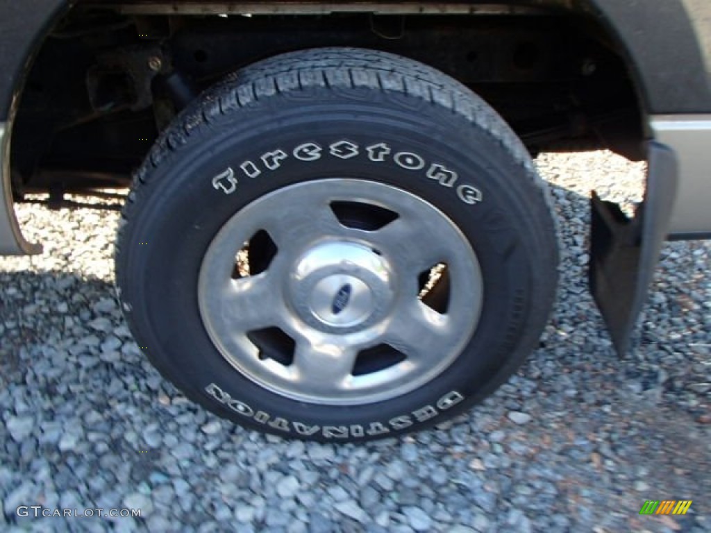 2005 F150 XLT SuperCab - Dark Stone Metallic / Medium Flint Grey photo #7