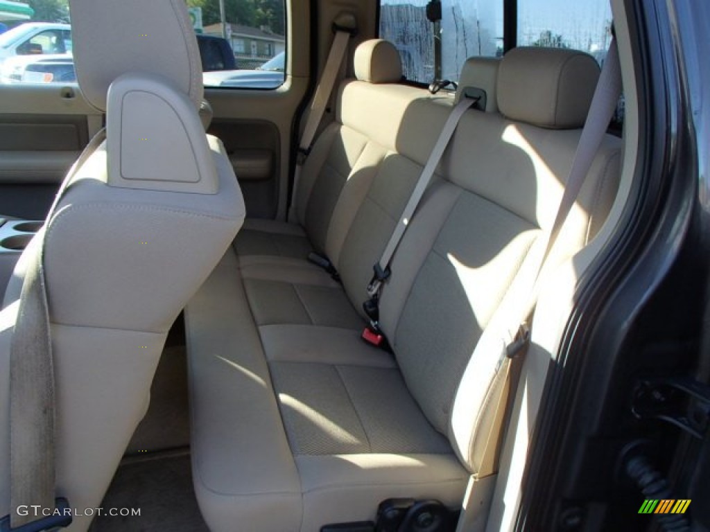 2005 F150 XLT SuperCab - Dark Stone Metallic / Medium Flint Grey photo #9