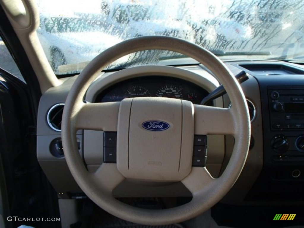 2005 F150 XLT SuperCab - Dark Stone Metallic / Medium Flint Grey photo #12