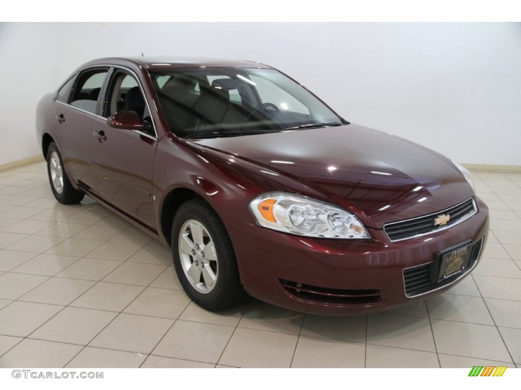 2007 Impala LT - Bordeaux Red / Ebony Black photo #1