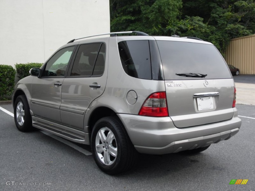 2005 ML 350 4Matic - Pewter Metallic / Charcoal photo #6