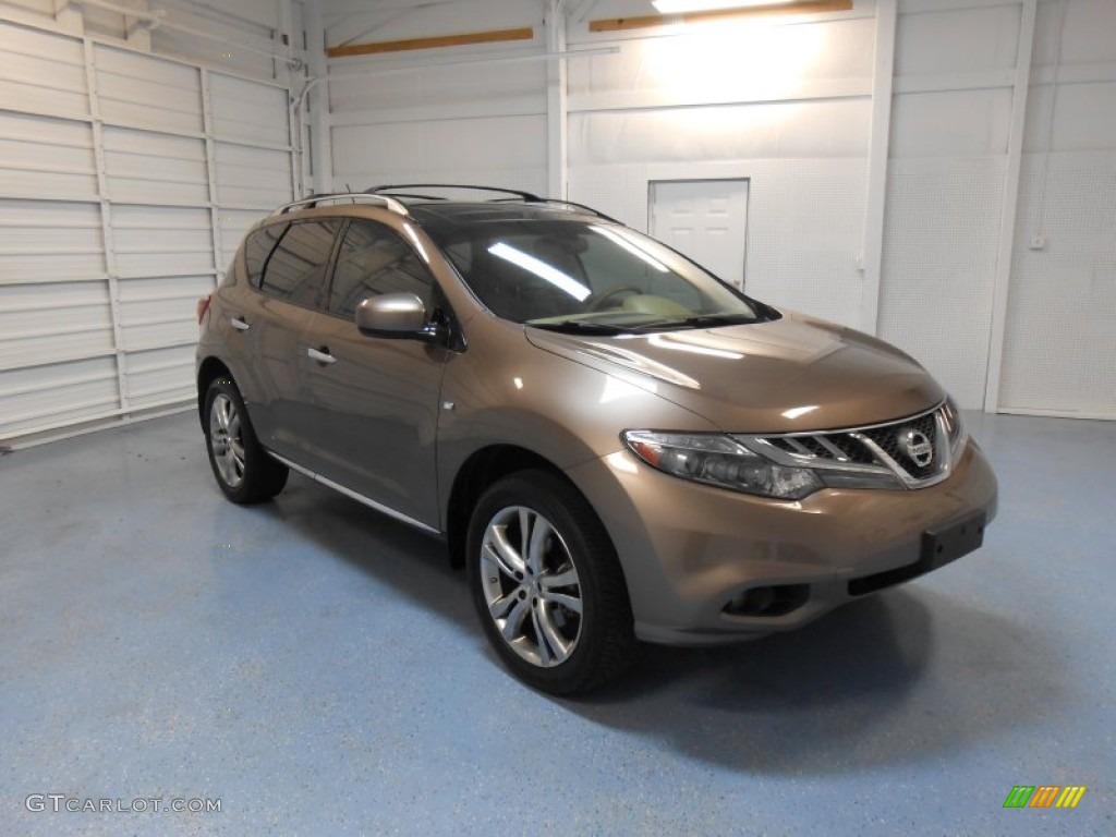 2011 Murano LE AWD - Tinted Bronze / Beige photo #4