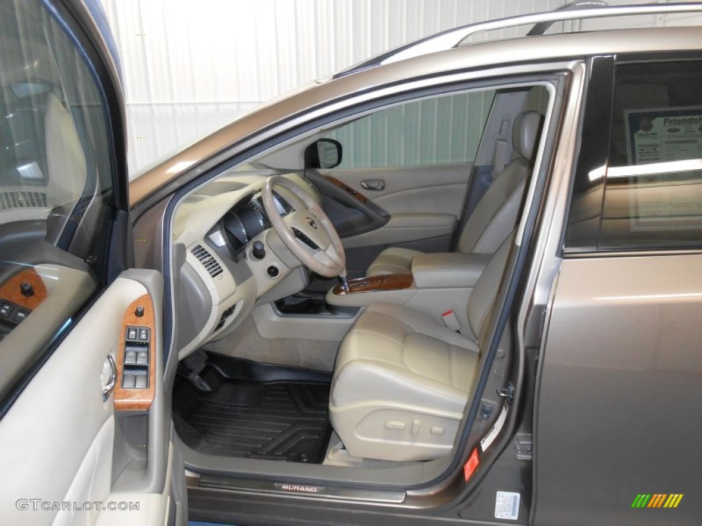 2011 Murano LE AWD - Tinted Bronze / Beige photo #11