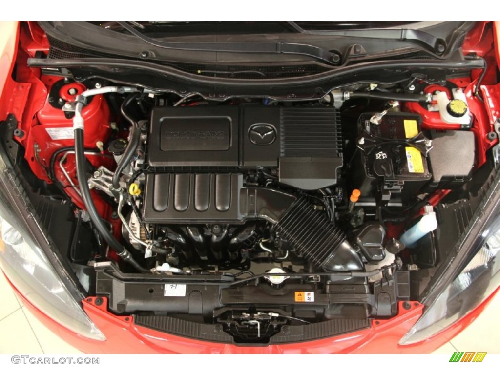 2012 Mazda MAZDA2 Touring 1.5 Liter DOHC 16-Valve VVT 4 Cylinder Engine Photo #84229445