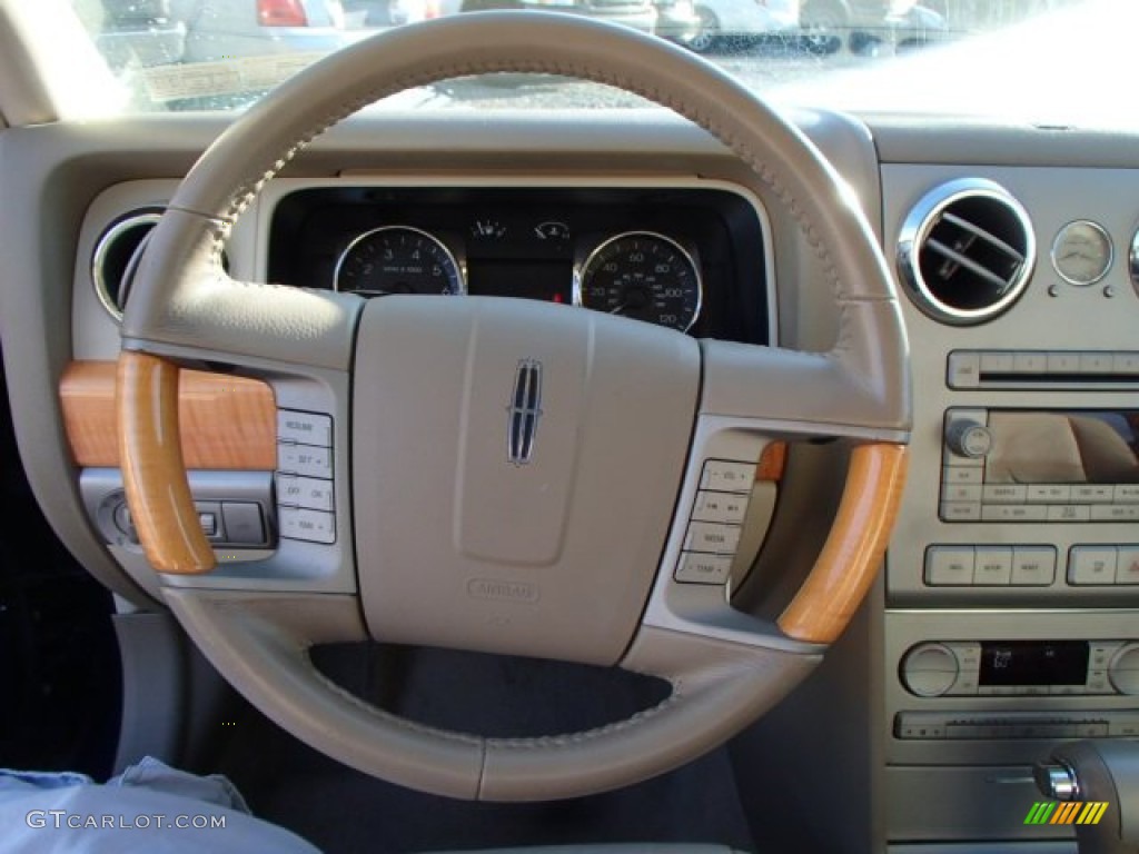 2006 Lincoln Zephyr Standard Zephyr Model Sand Steering Wheel Photo #84230210