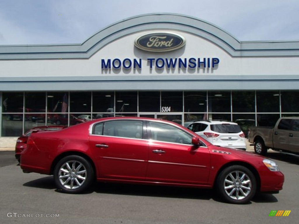 2008 Lucerne CXS - Dark Crimson Metallic / Titanium photo #1