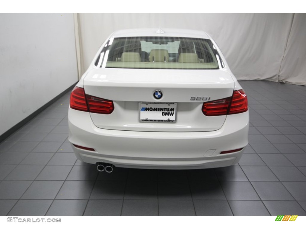 2013 3 Series 328i Sedan - Alpine White / Venetian Beige photo #10
