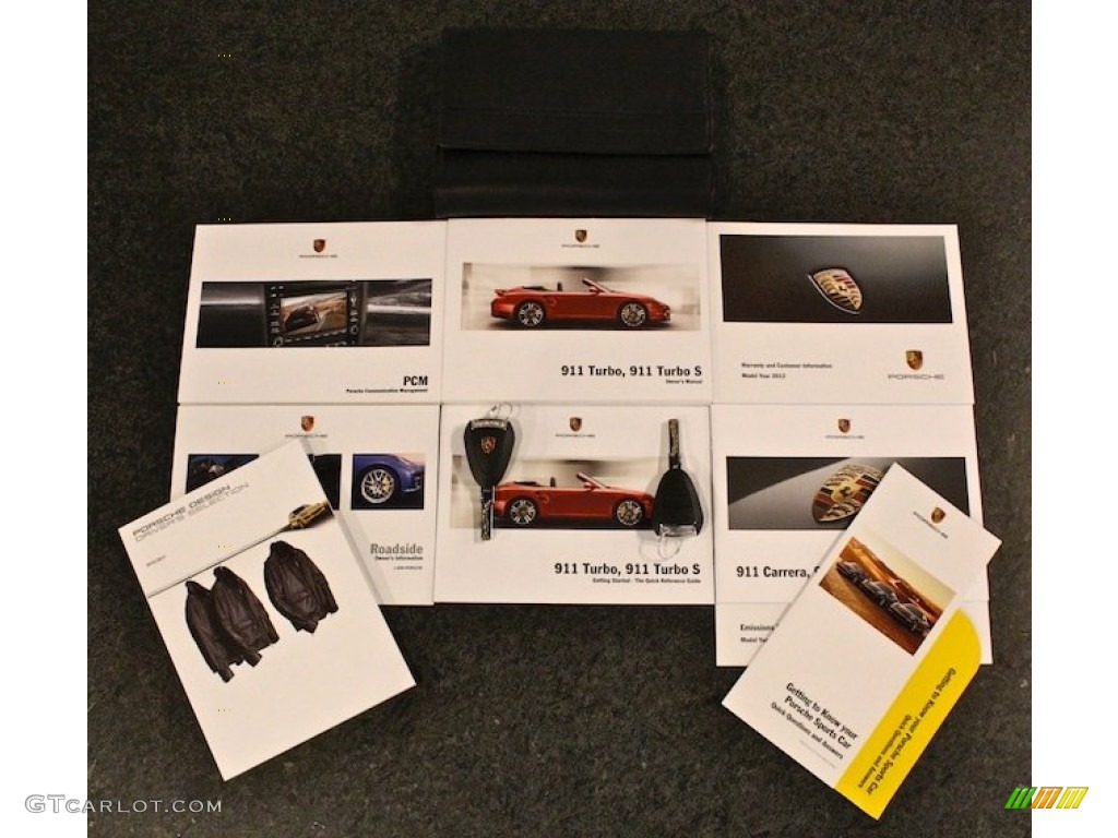 2012 Porsche 911 Turbo S Coupe Books/Manuals Photos
