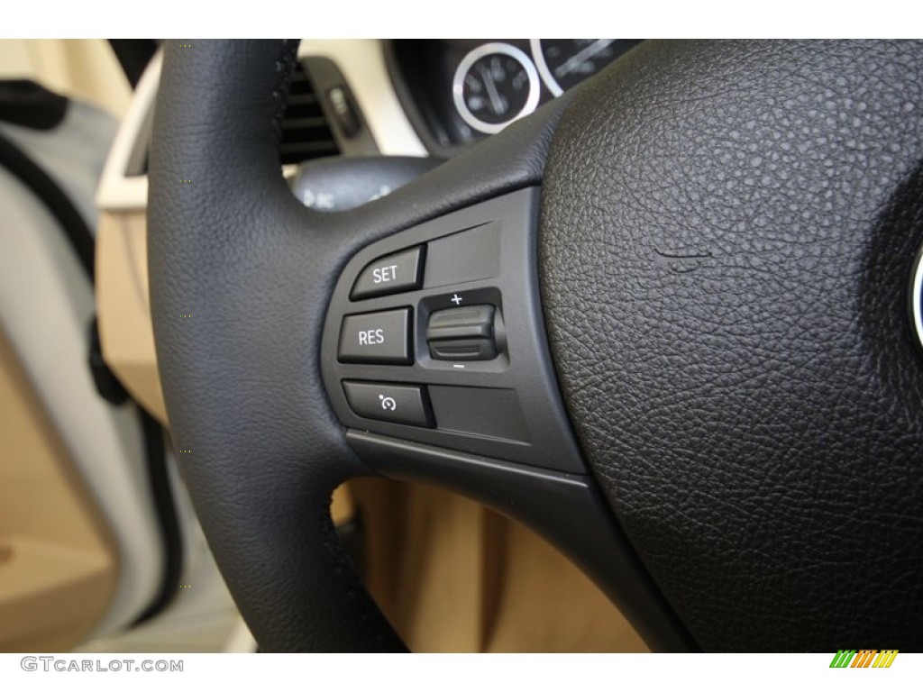 2013 3 Series 328i Sedan - Alpine White / Venetian Beige photo #24