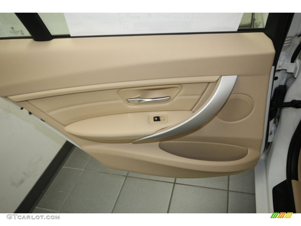 2013 3 Series 328i Sedan - Alpine White / Venetian Beige photo #27