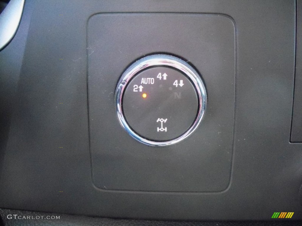 2011 Sierra 1500 SLE Extended Cab 4x4 - Storm Gray Metallic / Ebony photo #31