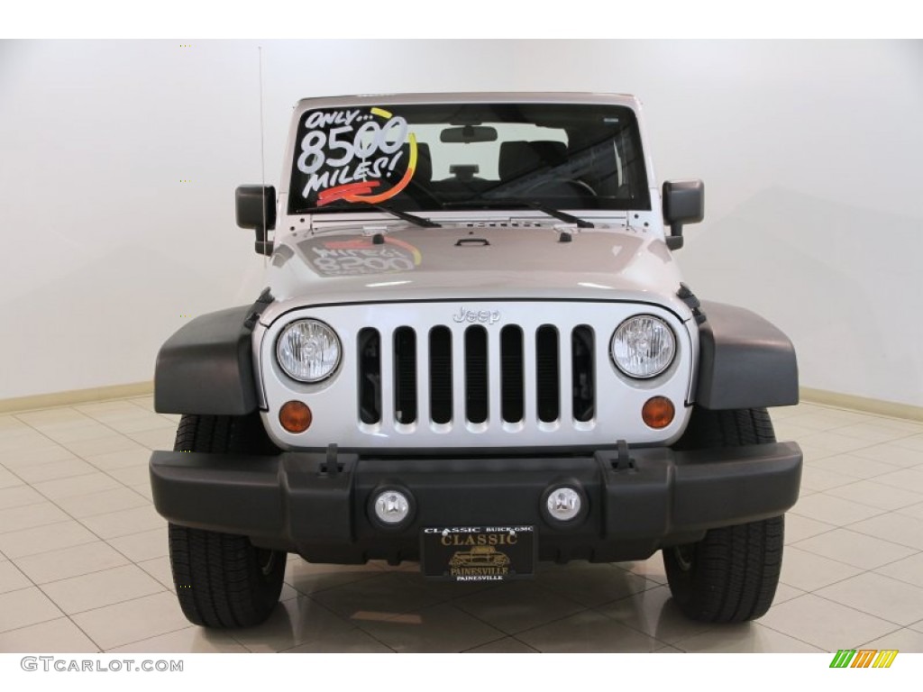 2011 Wrangler Sport S 4x4 - Bright Silver Metallic / Black photo #2