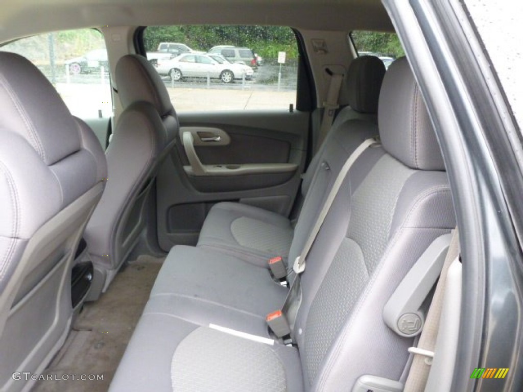2011 Traverse LS AWD - Cyber Gray Metallic / Dark Gray/Light Gray photo #5