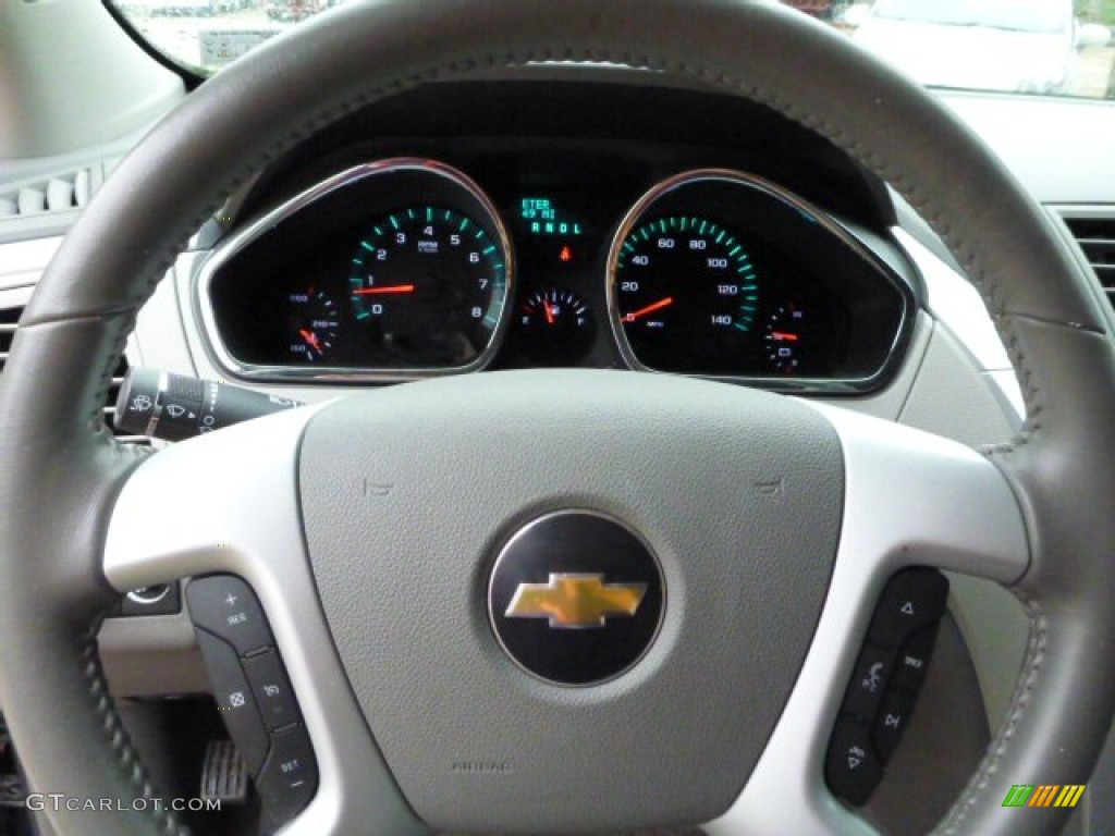 2011 Traverse LS AWD - Cyber Gray Metallic / Dark Gray/Light Gray photo #18