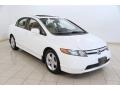 Taffeta White 2008 Honda Civic EX Sedan
