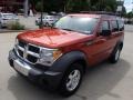 2007 Sunburst Orange Pearl Dodge Nitro SXT 4x4  photo #4