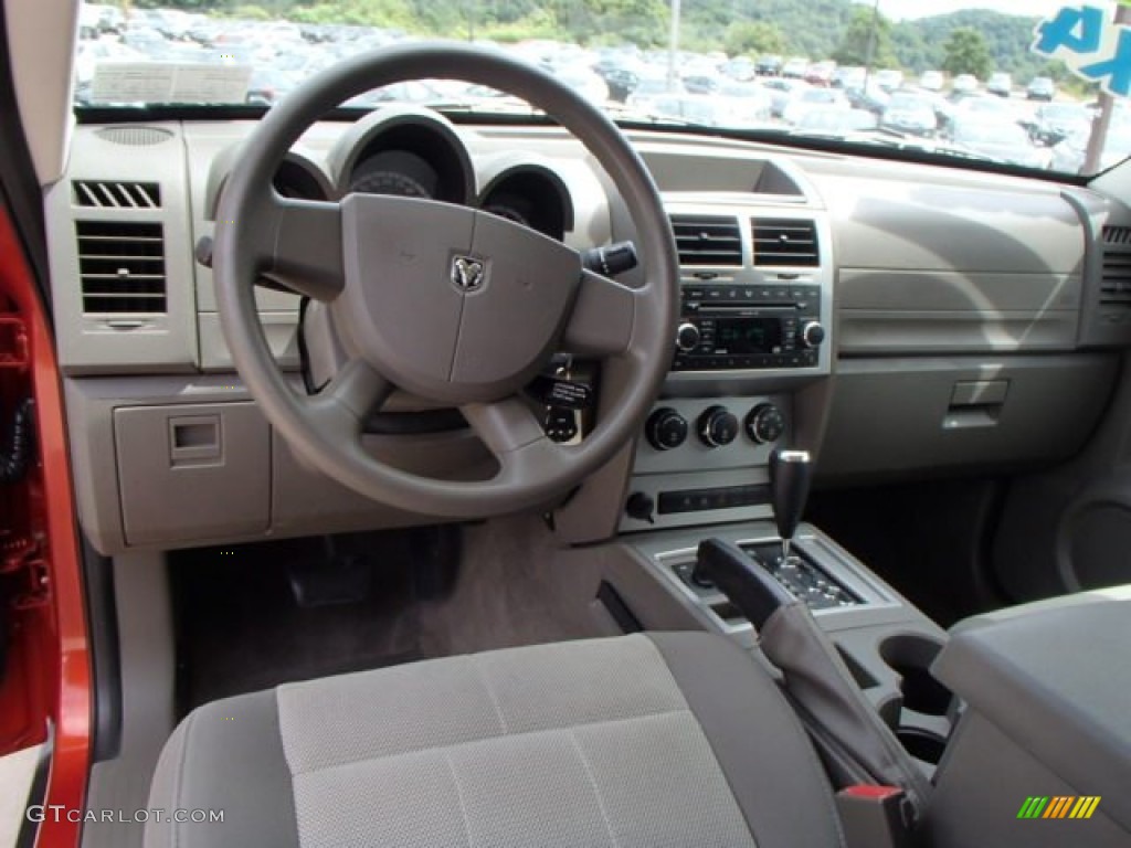 2007 Nitro SXT 4x4 - Sunburst Orange Pearl / Dark Slate Gray/Light Slate Gray photo #14