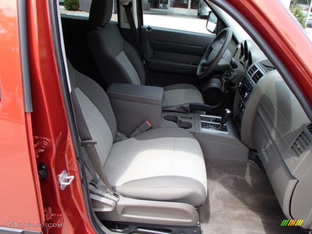 2007 Nitro SXT 4x4 - Sunburst Orange Pearl / Dark Slate Gray/Light Slate Gray photo #16