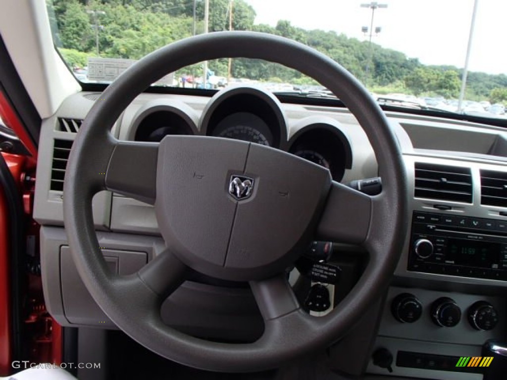 2007 Nitro SXT 4x4 - Sunburst Orange Pearl / Dark Slate Gray/Light Slate Gray photo #22