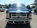 2008 Black Ford F350 Super Duty Lariat Crew Cab 4x4 Dually  photo #3