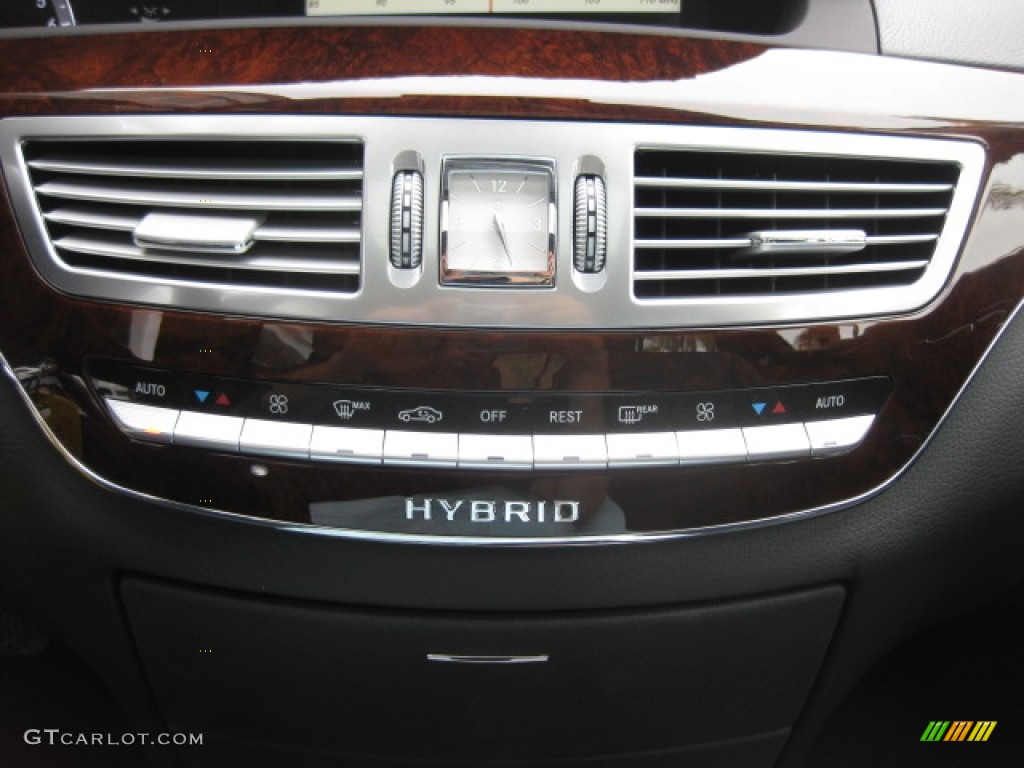 2010 S 400 Hybrid Sedan - Palladium Silver Metallic / Black photo #14