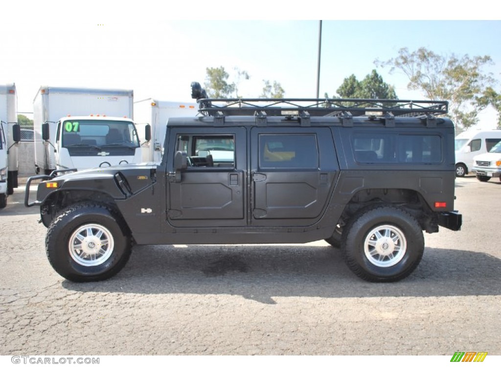 2003 H1 Wagon - Black / Cloud Gray photo #7