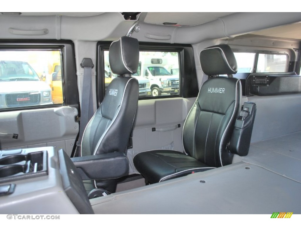 2003 Hummer H1 Wagon Rear Seat Photo #84236129