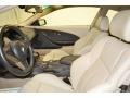 2005 BMW 6 Series Cream Beige Interior Front Seat Photo
