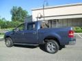 2005 Medium Wedgewood Blue Metallic Ford F150 XLT SuperCrew 4x4  photo #4