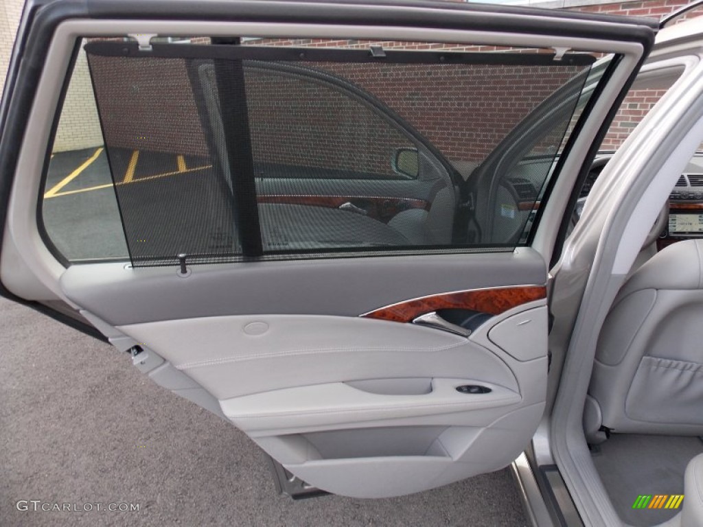 2005 Mercedes-Benz E 320 4Matic Wagon Ash Door Panel Photo #84238169
