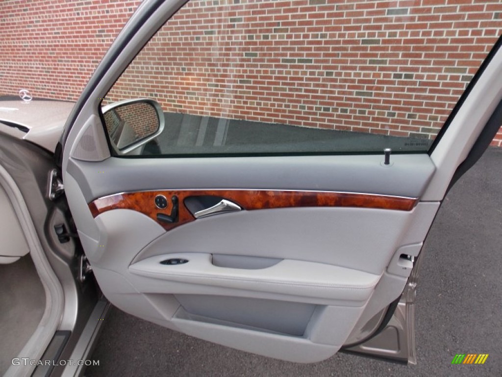 2005 Mercedes-Benz E 320 4Matic Wagon Ash Door Panel Photo #84238220