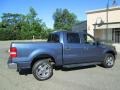 2005 Medium Wedgewood Blue Metallic Ford F150 XLT SuperCrew 4x4  photo #9