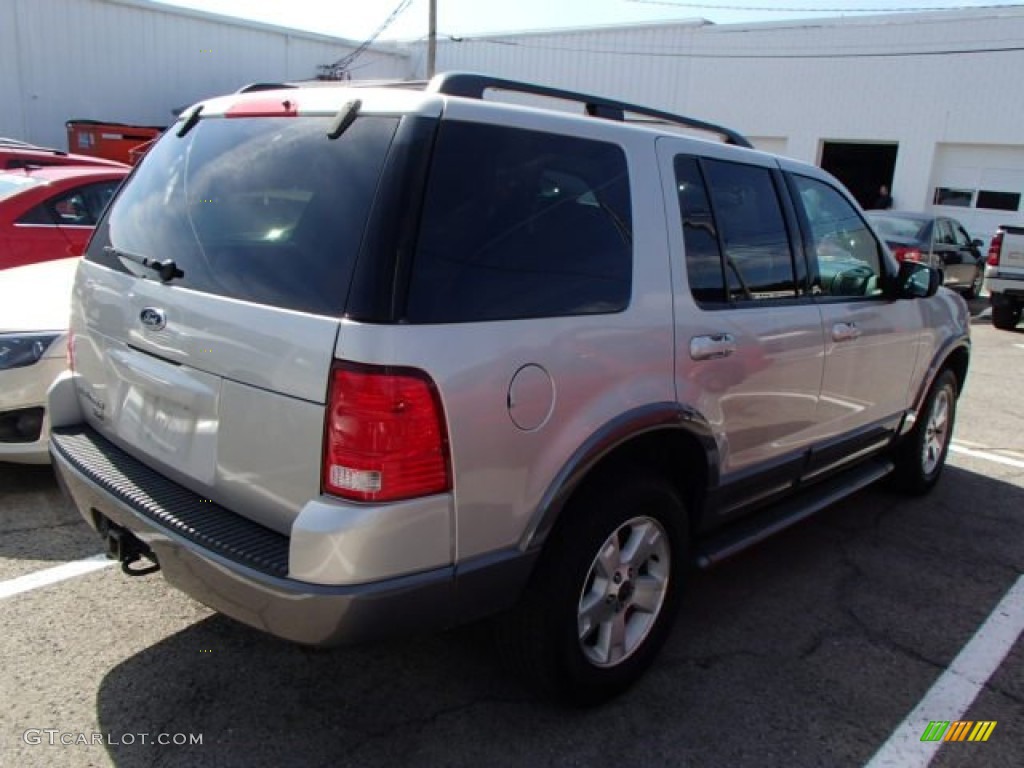 2003 Explorer XLT 4x4 - Silver Birch Metallic / Graphite Grey photo #6