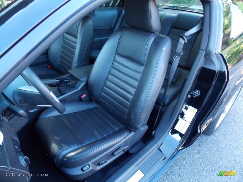 2009 Ford Mustang GT Premium Coupe Front Seat Photo #84238868