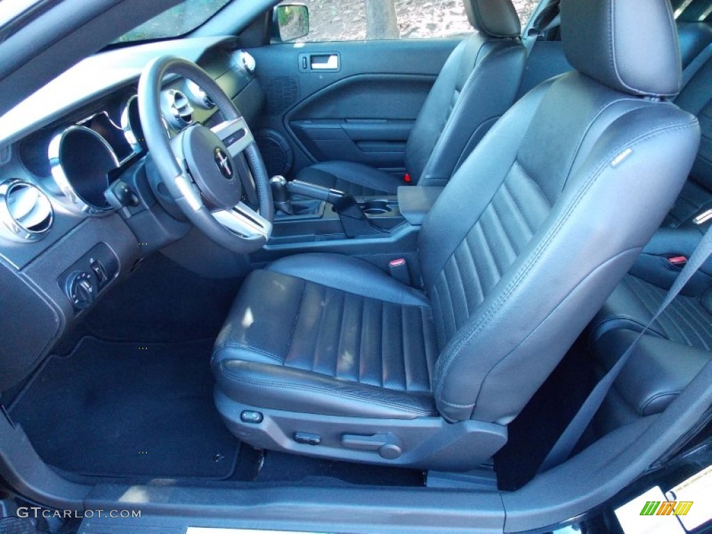 Dark Charcoal Interior 2009 Ford Mustang GT Premium Coupe Photo #84238889