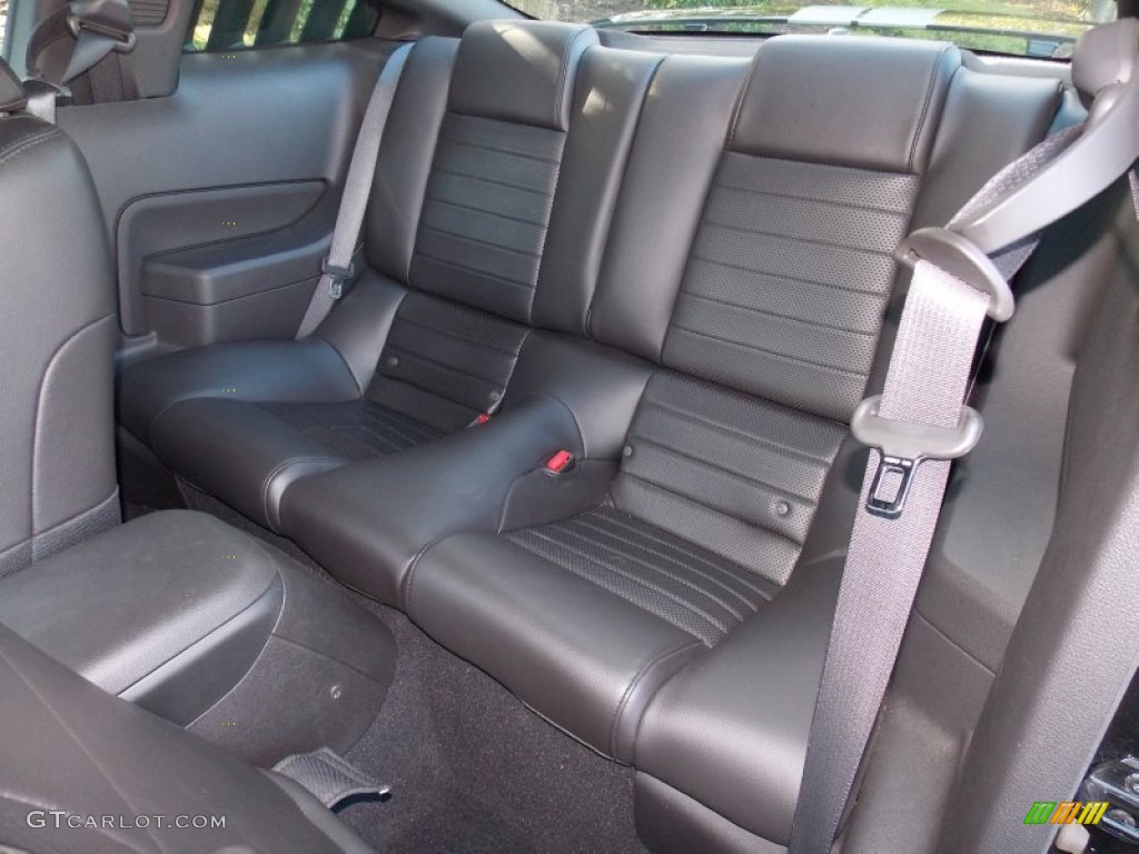 2009 Ford Mustang GT Premium Coupe Rear Seat Photo #84238988
