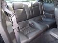 2009 Ford Mustang Dark Charcoal Interior Rear Seat Photo