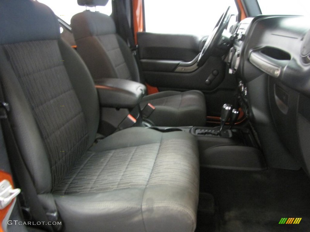 2011 Wrangler Sport 4x4 - Mango Tango Pearl / Black photo #8